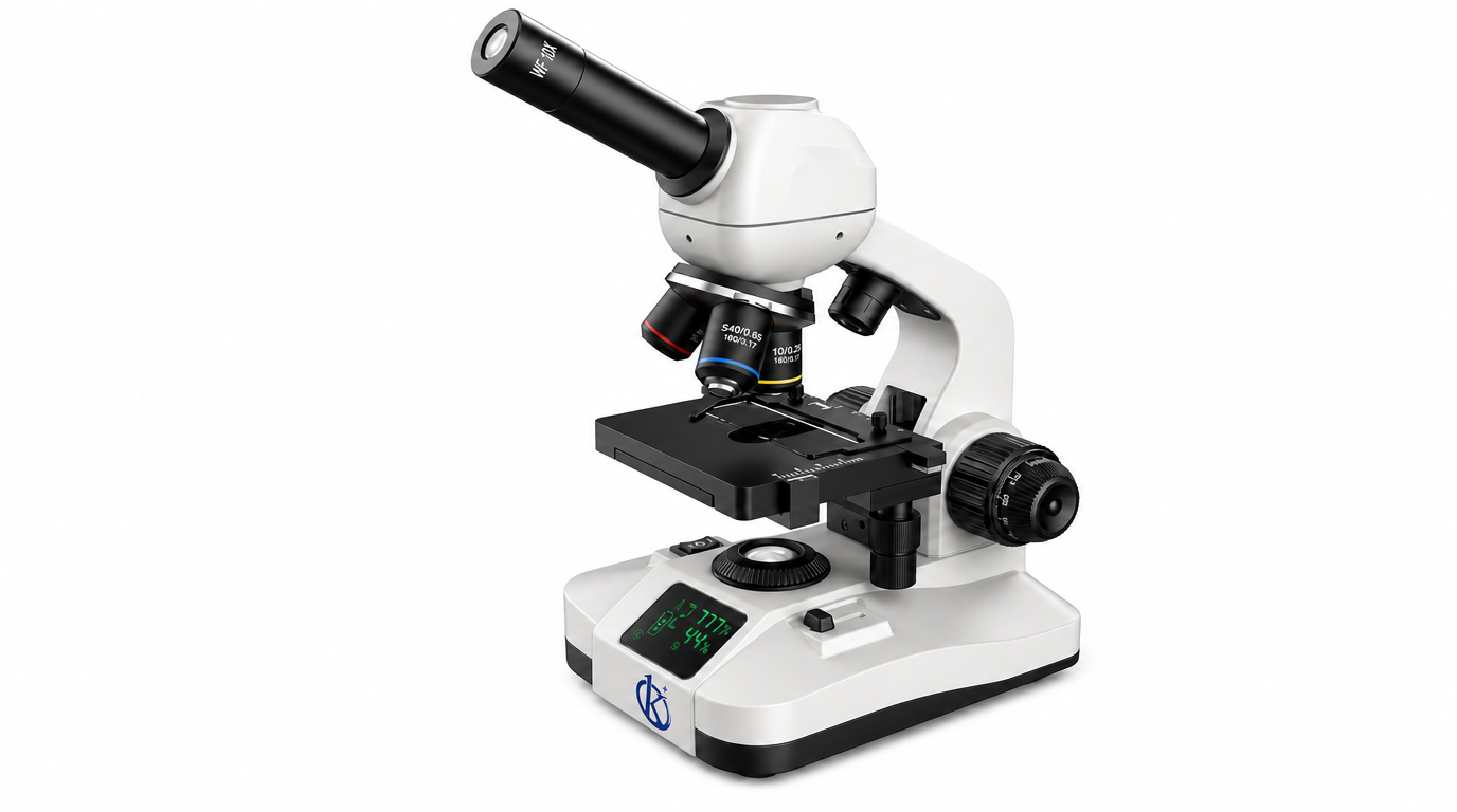 Microscopio Monocular con Pantalla Digital YR07016-M