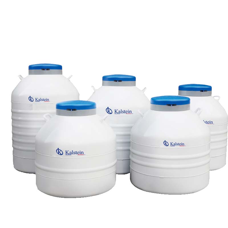 ¿Qué son y para qué se utilizan los tanques de nitrógeno líquido en un laboratorio?