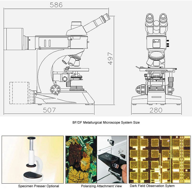 Microscopio metalúrgico YR0251 - YR0252 – 4