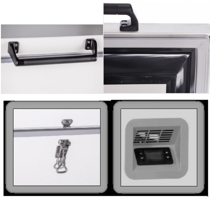 Congelador pequeño de temperatura ultrabaja de acero inoxidable YR05313 – 1