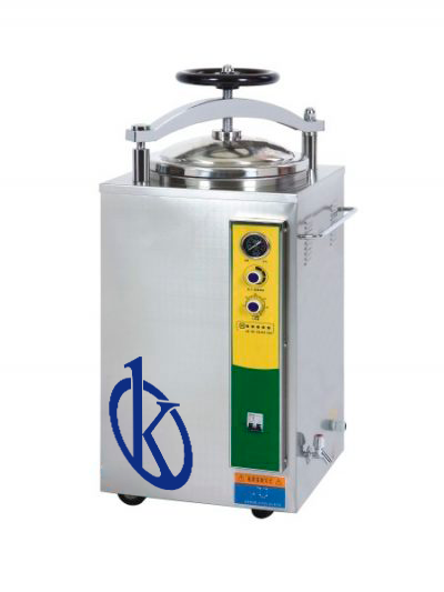 Esterilizador de autoclave de vapor a presión con rueda manual YR05669 // YR05672
